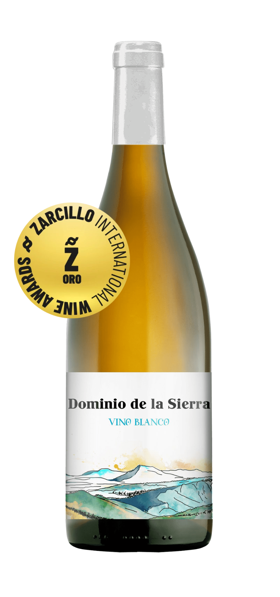 Dominio Blanco Zarcillo Oro